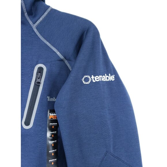 Timberland Pro Athletic Fit Pullover Men's Size Small Blue - Picture 6 of 10